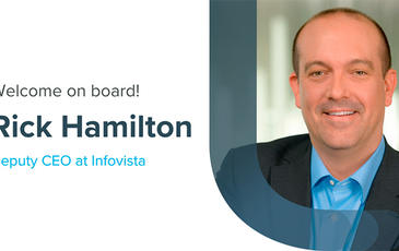 PR announcement of Rick Hamilton, Deputy CEO at Infovista