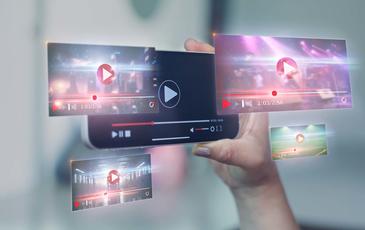 Video streaming using handheld device