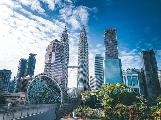 Kuala Lumpur skyline at daytime