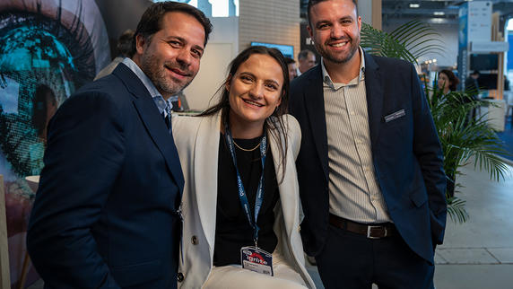 Igor Pais, Yasmeen Adl and Muhannad AlAbweh at DTW23