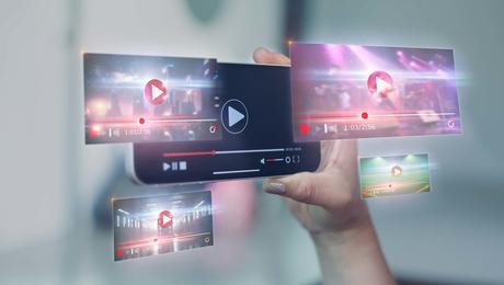 Video streaming using handheld device